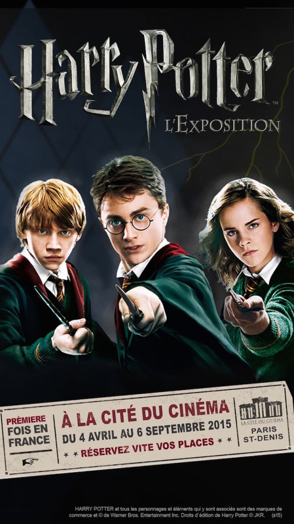 L’exposition Harry Potter à la Cité du cinéma jusqu’au 6 septembre2
